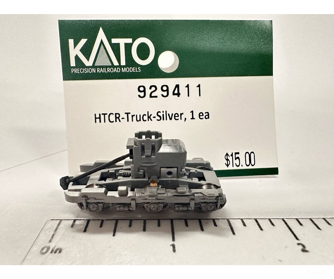 Kato N 929411 HTCR-4 Truck - Silver - 1 PC - Parts