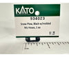 Kato N 934023 Snow Plow Black with molded MU hose 1pc Parts