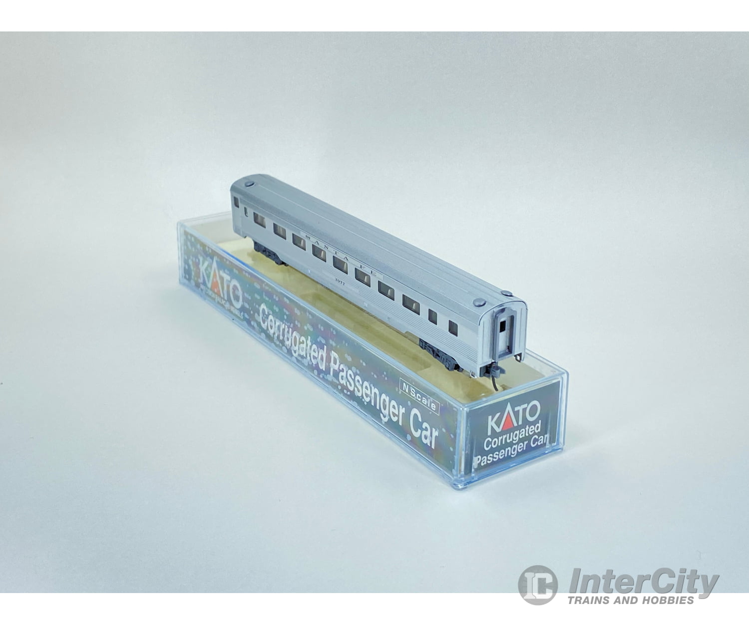 Kato N Corrugated Passenger Car Santa Fe (Sf) 3077 Cars