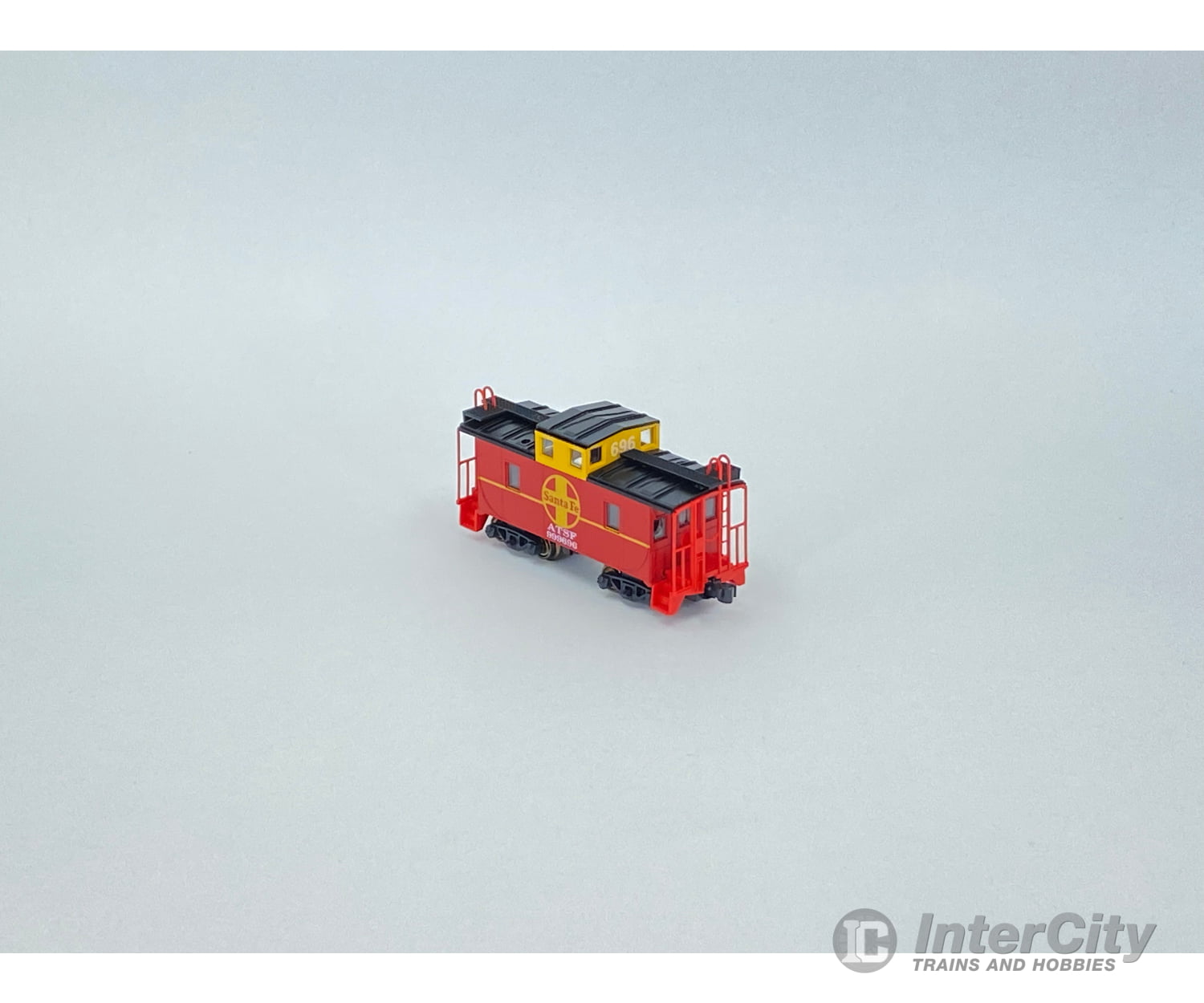 Kato 186-0305 N Cupola Caboose Santa Fe (Sf) Cgw606 Freight Cars