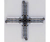 Kato N Track Crossing - 90-Degree, 4-7/8" 124mm - Default Title (IC-381-20320)