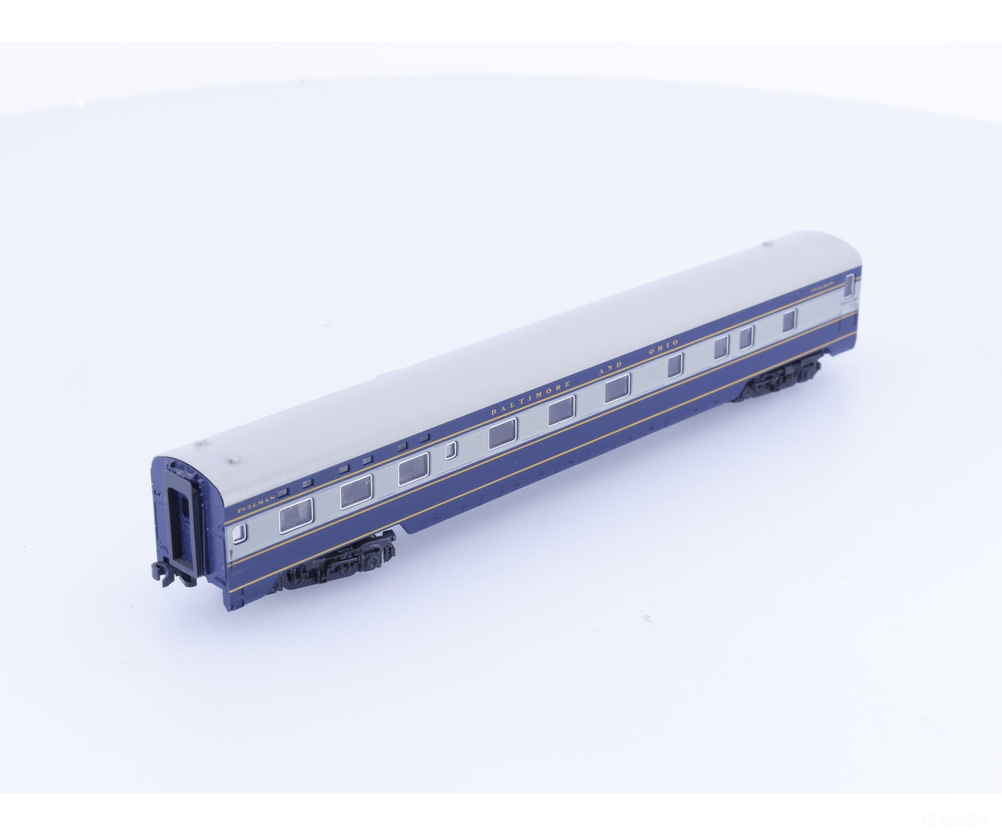 Kato PSC N Pullman Sleeper Car Baltimore and Ohio (BO) - Passenger Cars