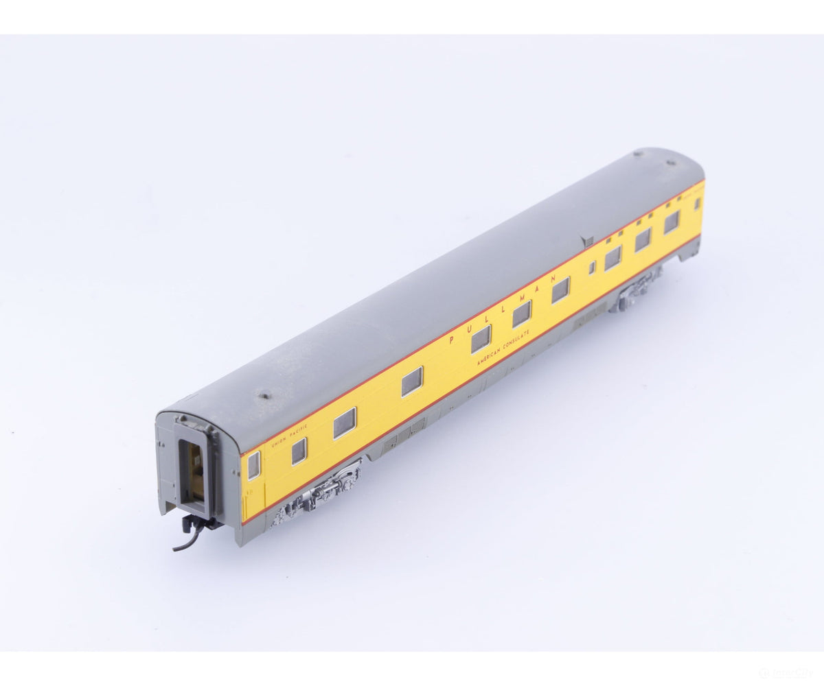 Kato PSC N Pullman Sleeping Car Union Pacific (UP) American Consulate - Passenger Cars