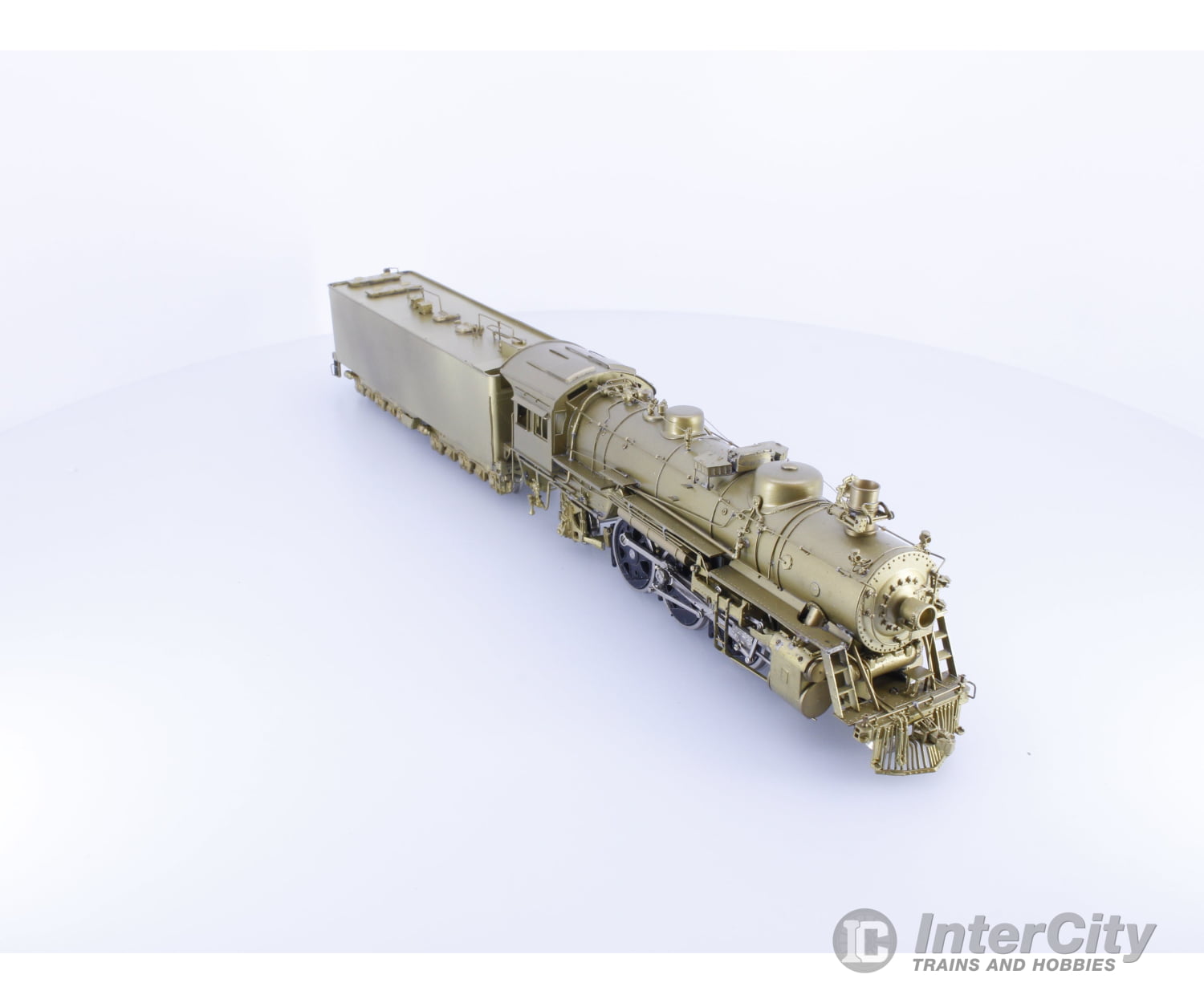 Key Imports 462BP HO Brass 4-6-2 Box Poks Steam Locomotive Atchison Topeka and Santa Fe (ATSF) 3400 Analog DC