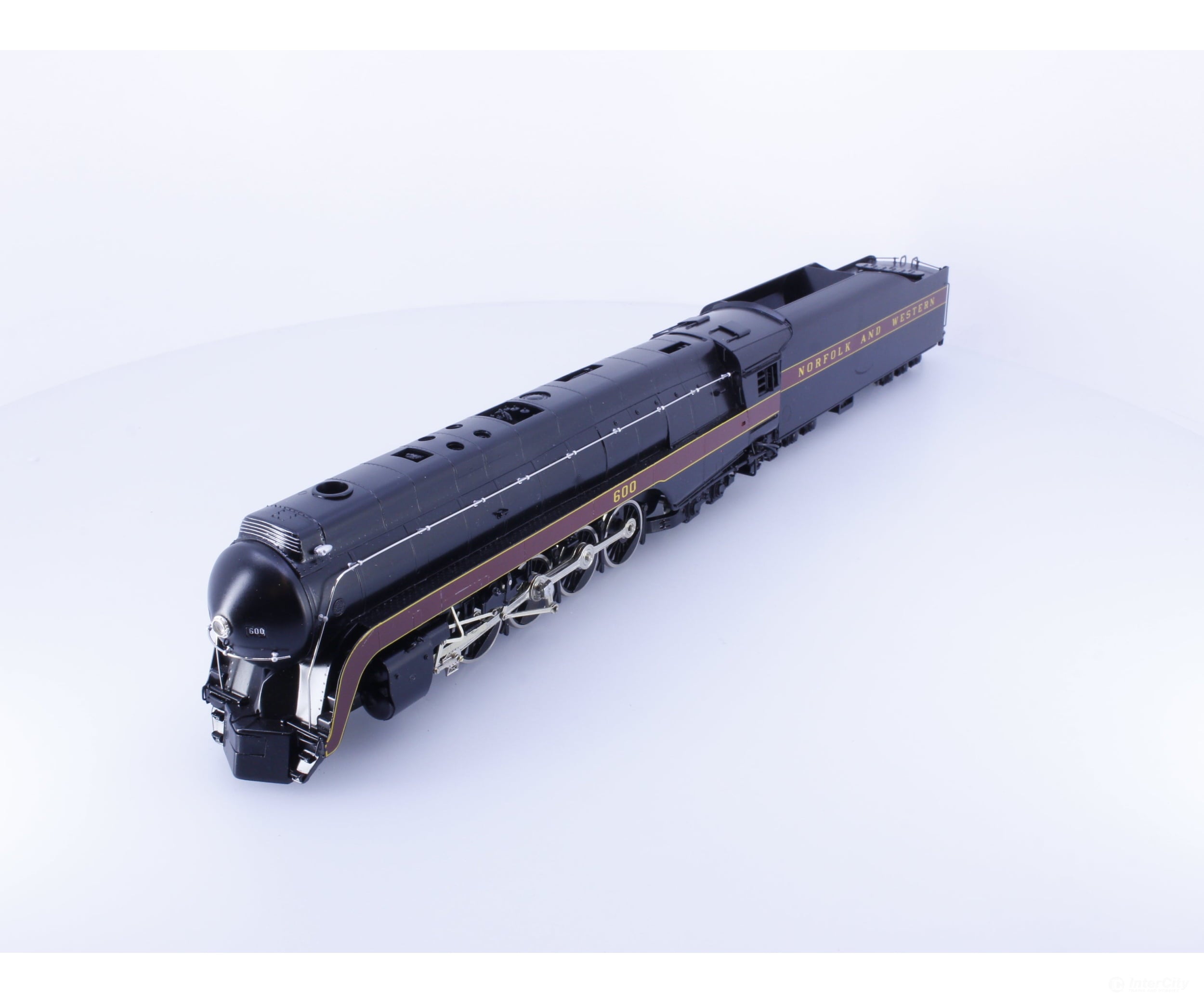 Key Imports 86 HO Brass Class J 4-8-4 Steam Locomotive Norfolk & Western (NW) 600 Analog DC Locomotives