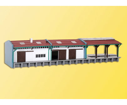 Kibri N 37809 Box Car Shed Structures