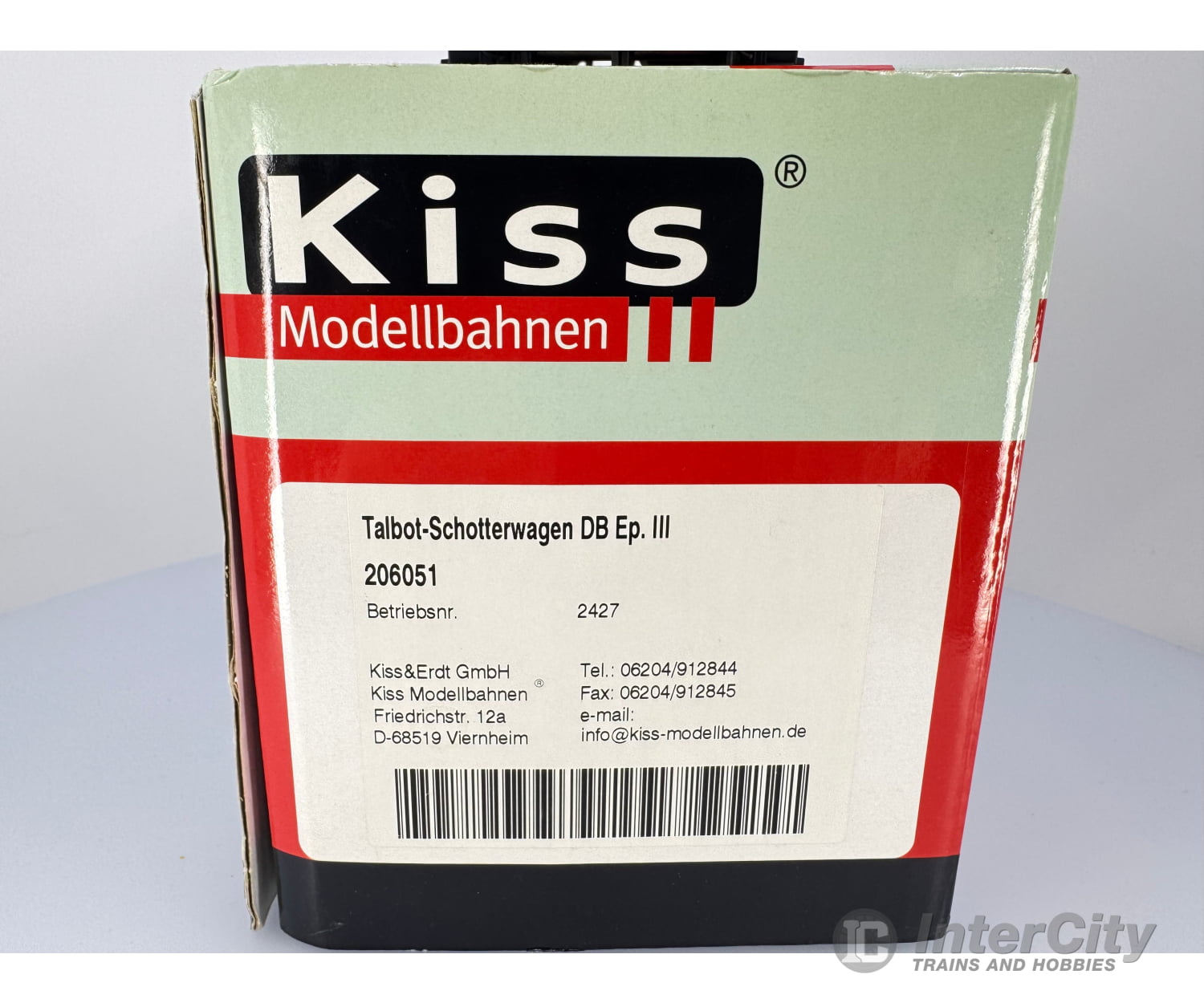 Kiss Modellbahnen 206051 1-Gauge 2427 Talbot Ballast Wagon DB Era 3 European Freight Cars