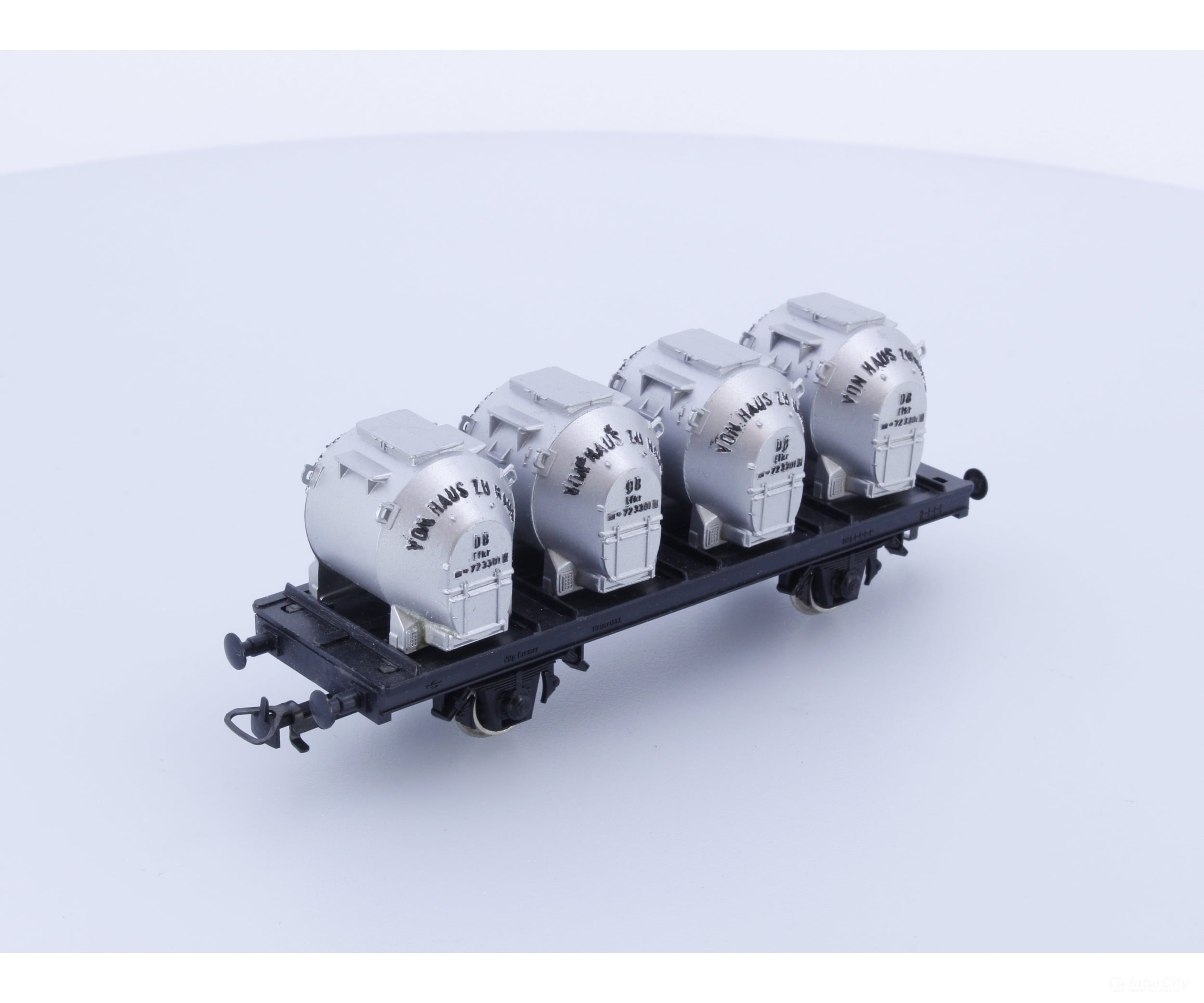 Kleinbahn 339 Ho Db Open Wagon With Small Containers 72 3301 European Freight Cars