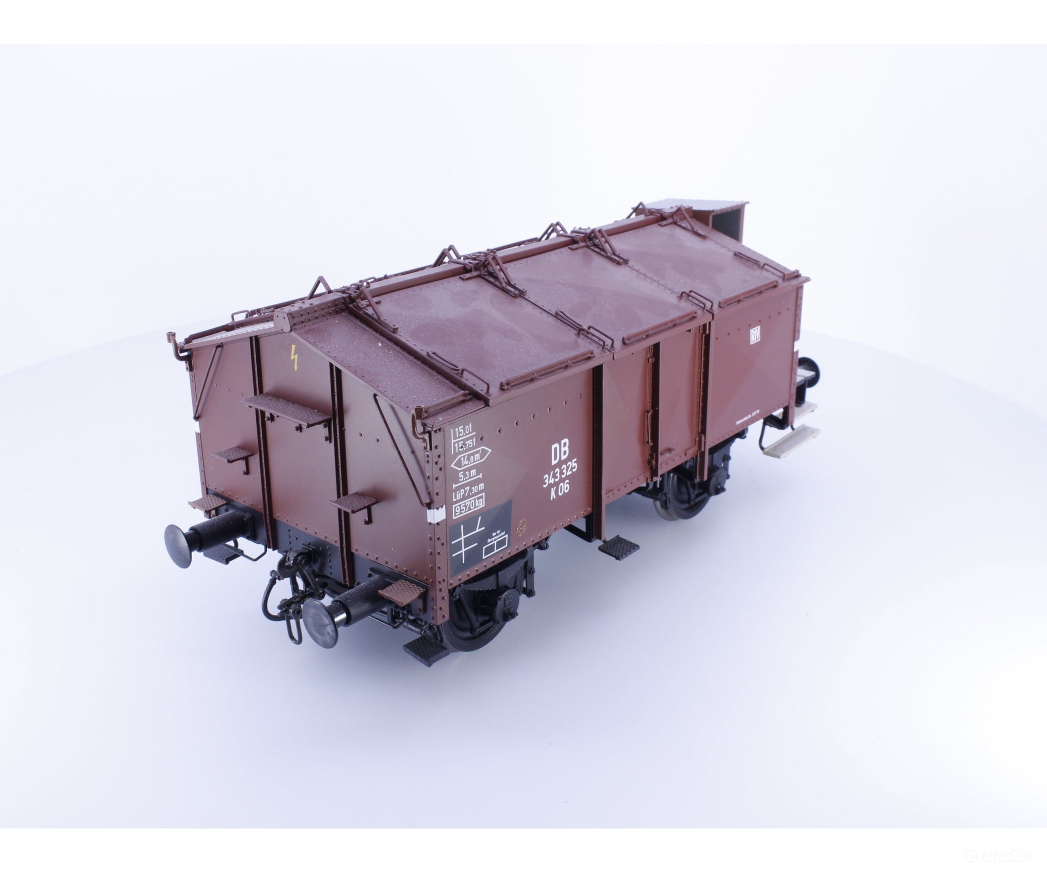 KM1 Modellbau 260605 1 DB K 06 Wuppertal 343325 - European Freight Cars