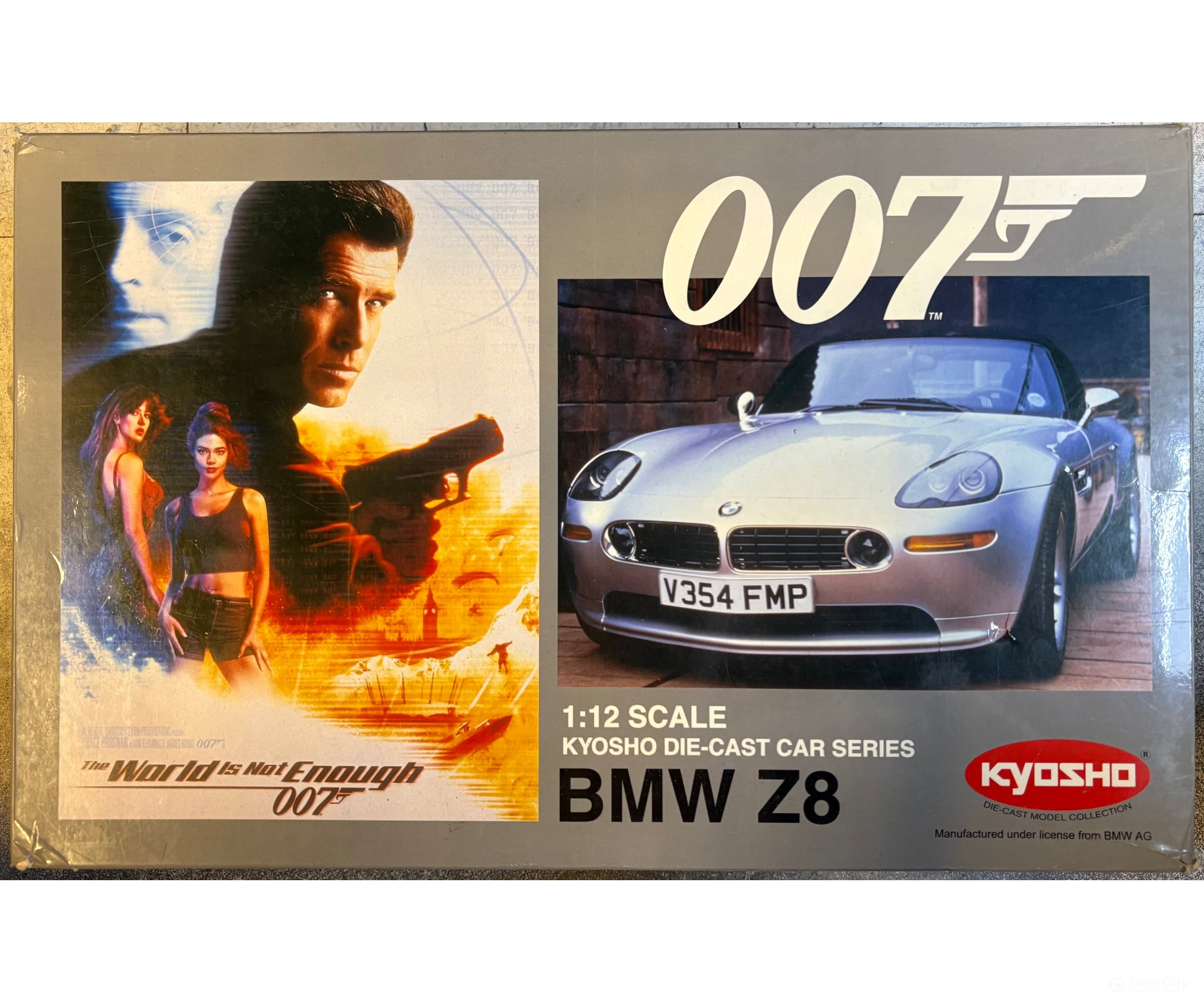 Kyosho 08601S 1/12 Scale Die Cast BMW Z8 James Bond Model - Cars & Trucks