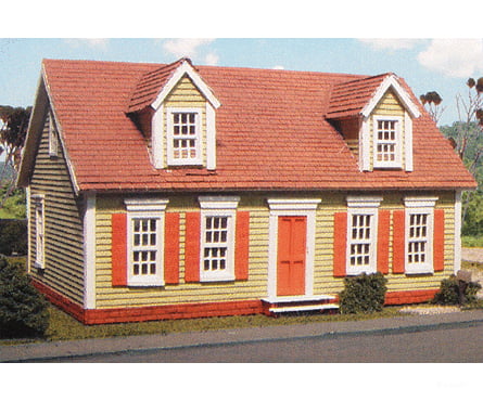 Laser-Art HO 610 Maxwell Cape House - Laser-Art - Laser-Cut Wood Kit - Structures