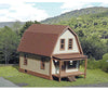 Laser-Art HO 639 Laser Art Structure Kits - Catalog Homes - Tucson House - Structures