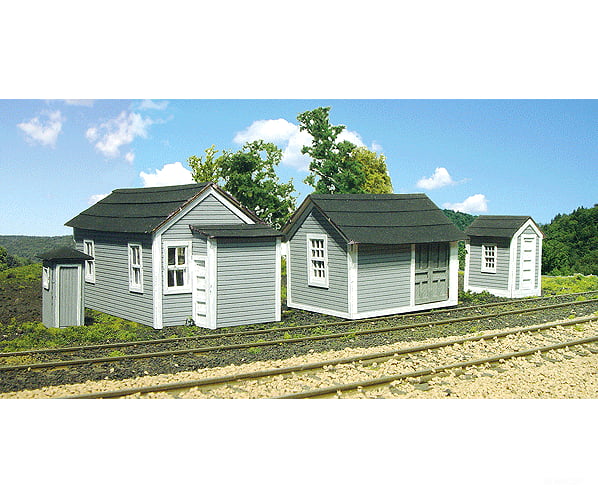 Laser-Art HO 671 Shed Pack - Laser-Art - Kit - Structures