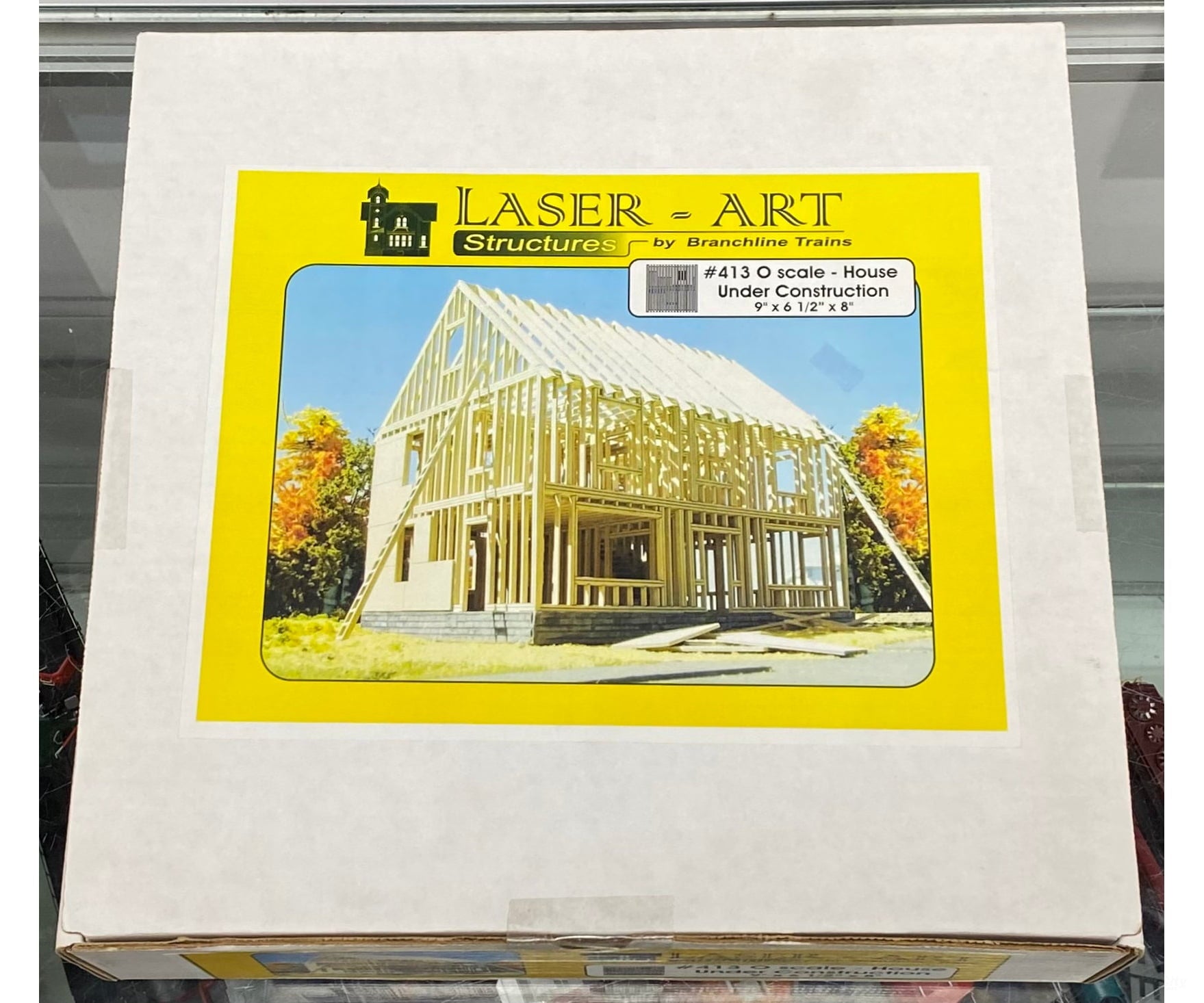 Laser-Art Structures 413 O House Under Construction Structures