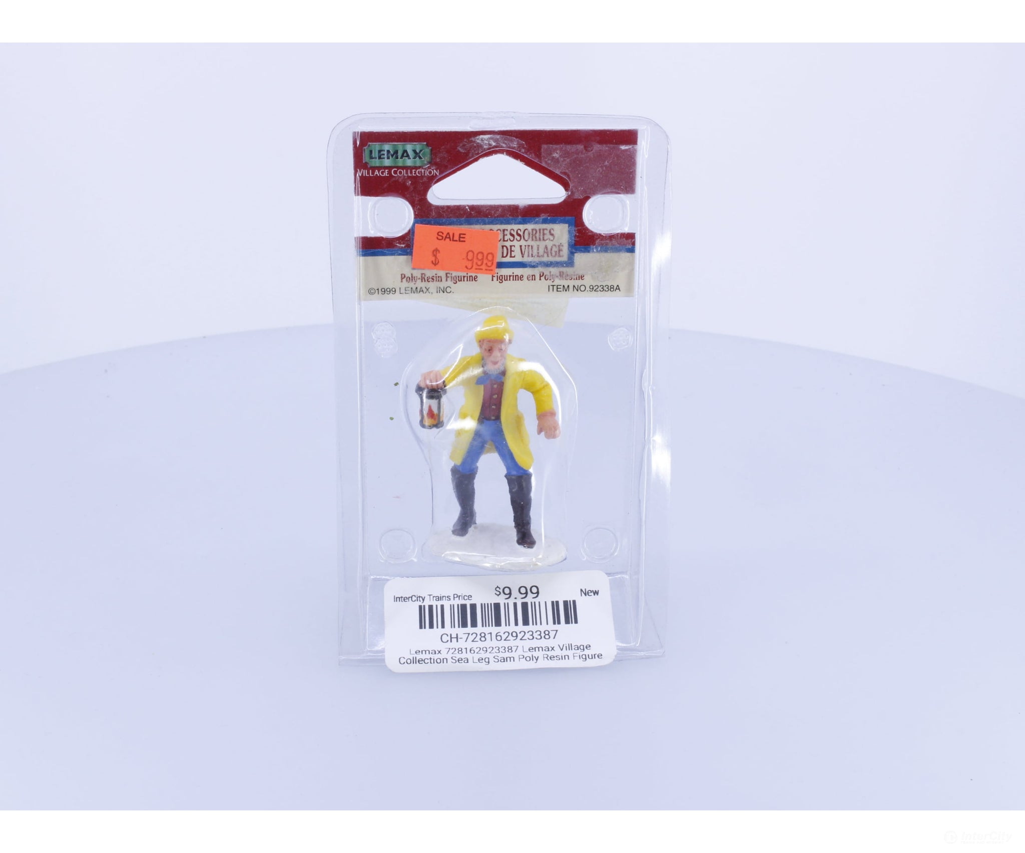 Lemax 728162923387 Lemax Village Collection Sea Leg Sam Poly Resin Figure 1999 #92338AM - Collectibles
