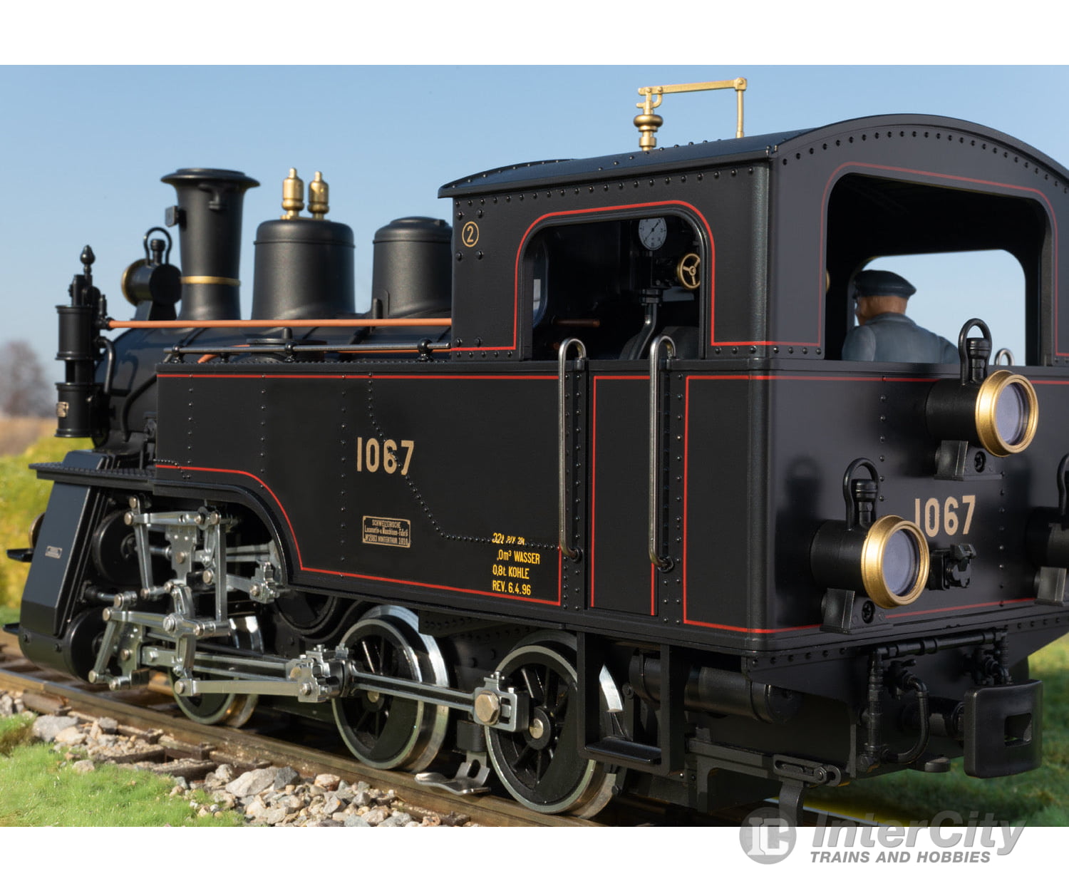 LGB 20275 Ballenberg Steam Railroad Class HG 3/3 Steam Locomotive - Default Title (IC-LGB-20275)