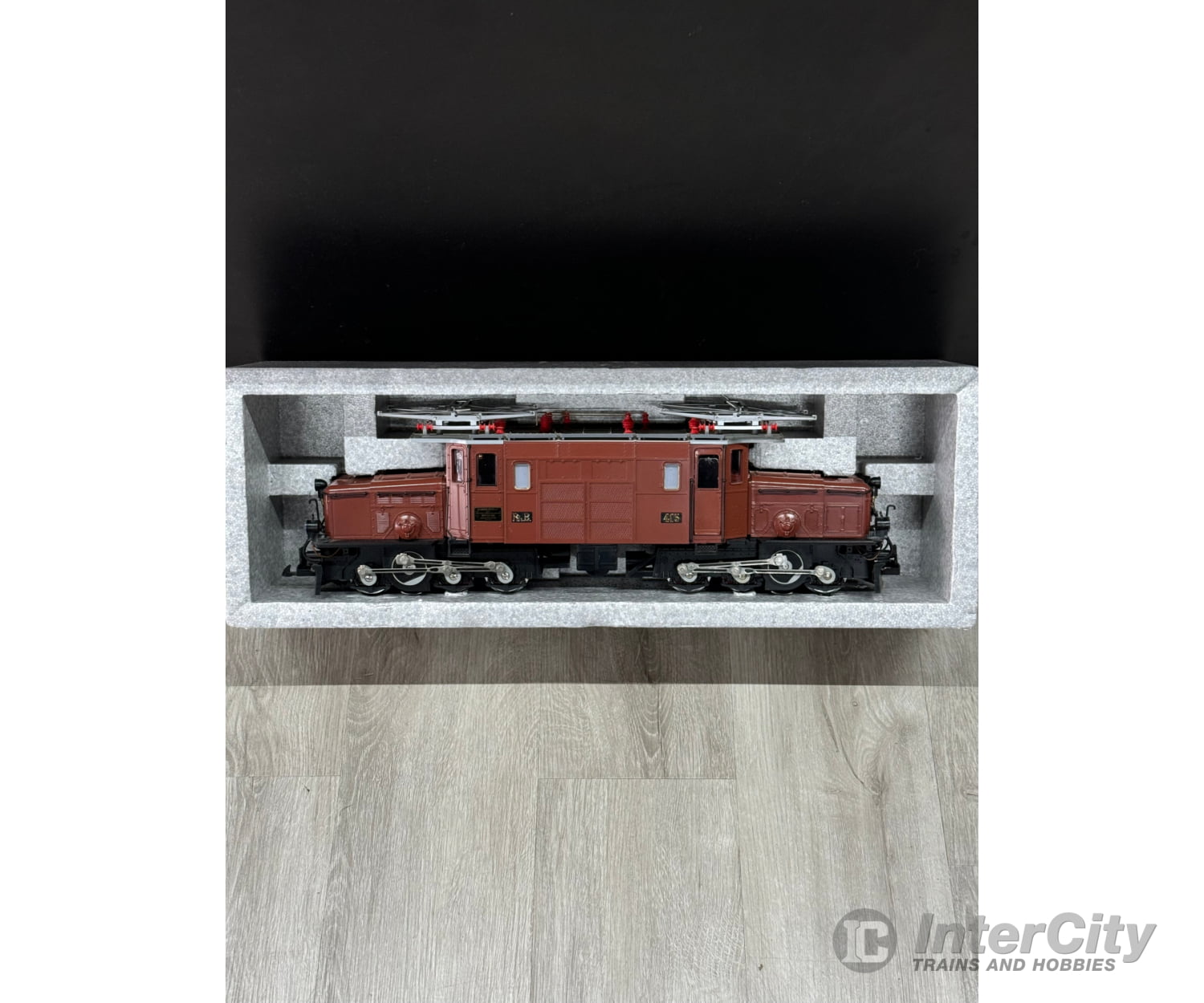 Lgb 2040 G Rhb Rhb Ge 6/6 Rhaetian Brown Crocodile 413 Analog Dc European Locomotives