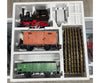 LGB 20401 G Starter Set with Steam Locomotive 2 Freight Cars Circle Track No Transformer - Starter & Train Sets