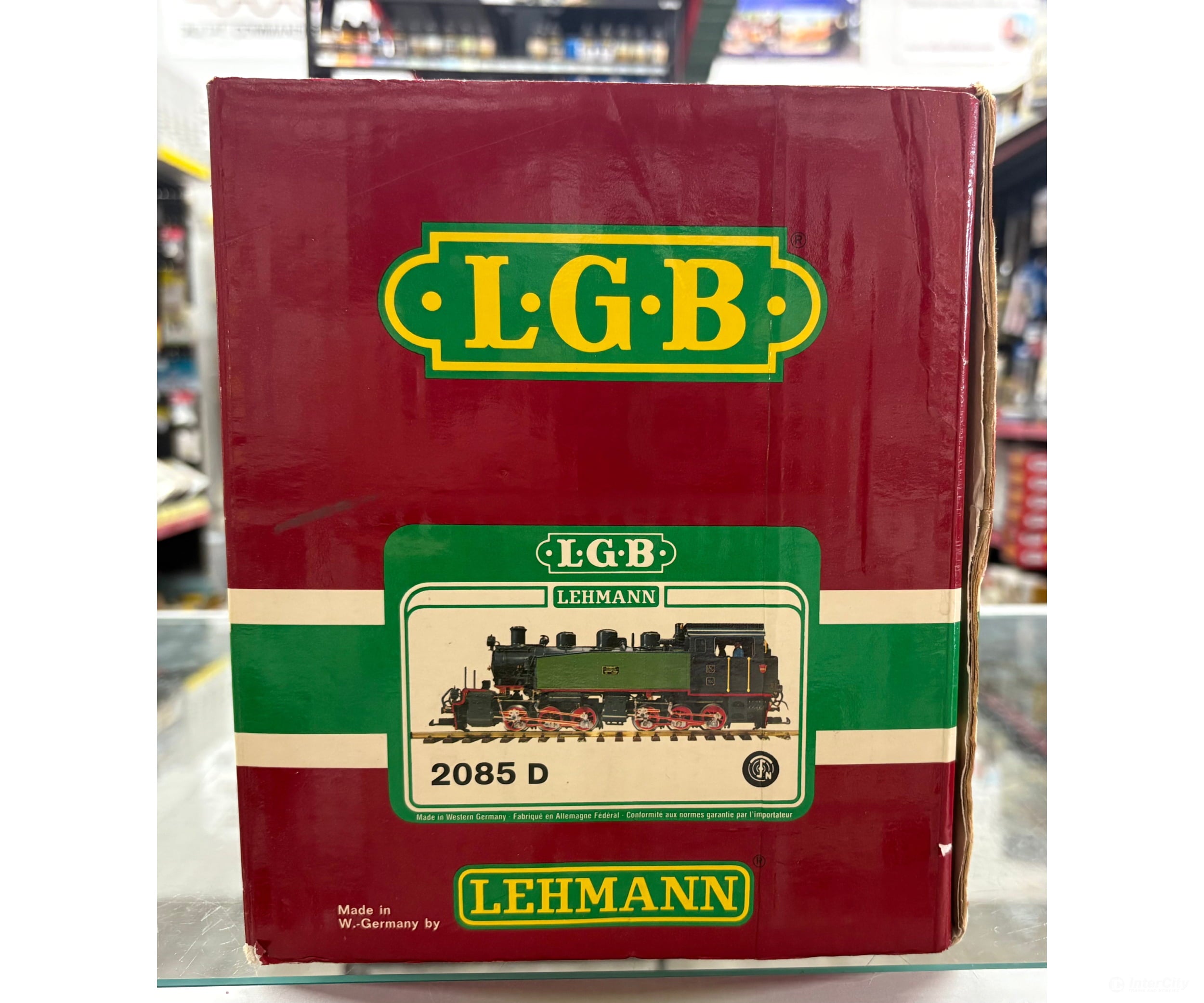 LGB 2085D G 0-6-6-0 Mallet Steam Locomotive ESG Smoke Unit 104 Analog DC - Locomotives