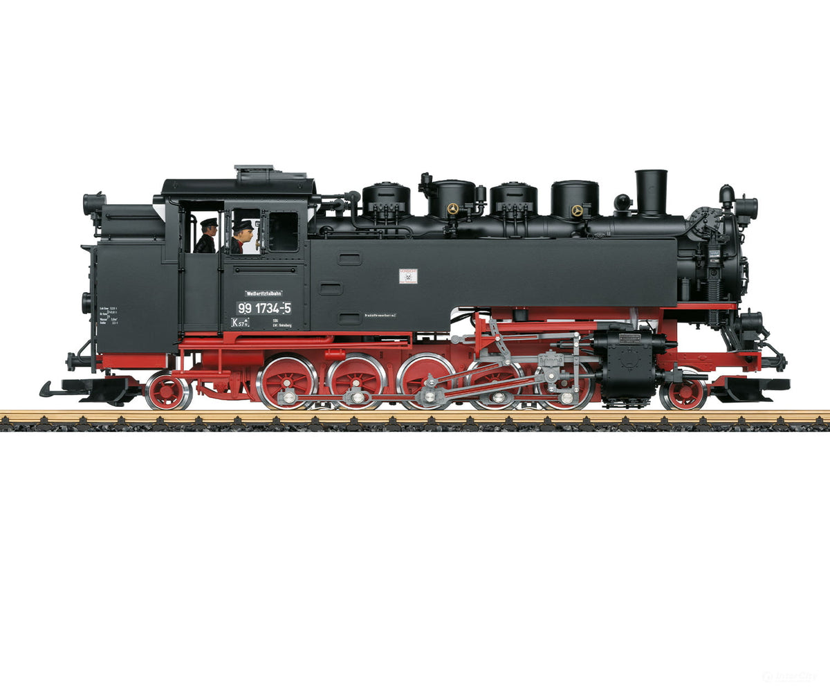 LGB 21486 G DR DR Steam Loco Road Number 99 1734-5 SDG - European Locomotives