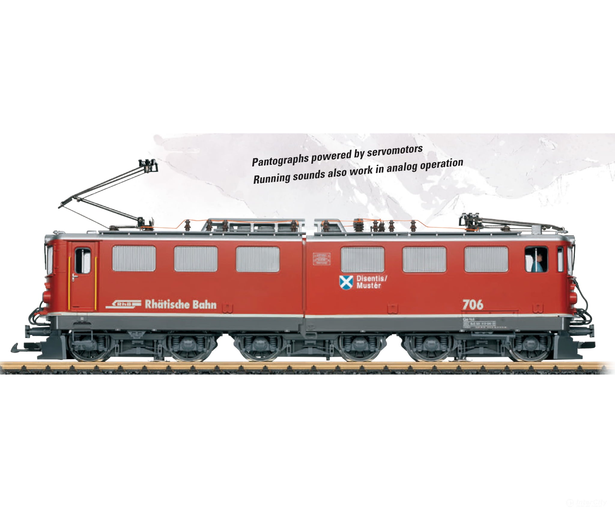 Lgb 22065 G Class Ge 6/6 Ii Electric Locomotive European Locomotives