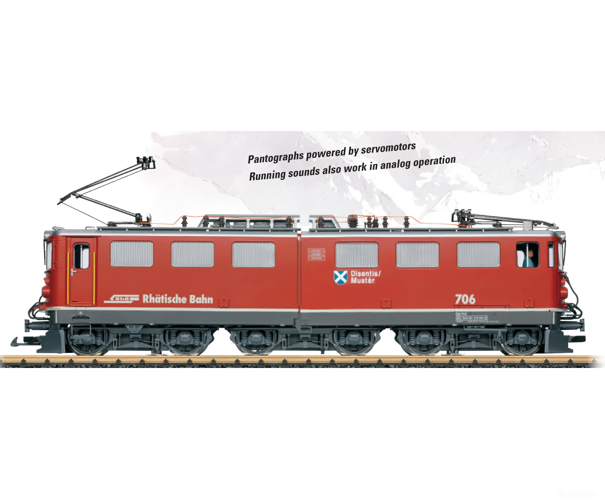 Lgb 22065 G Class Ge 6/6 Ii Electric Locomotive European Locomotives