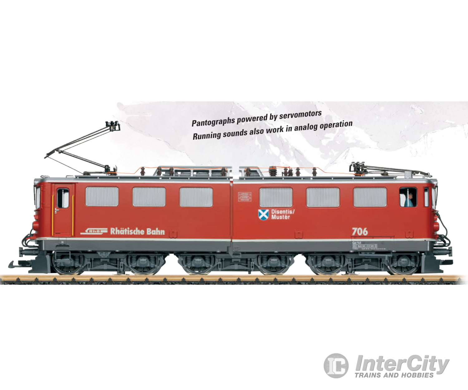 Lgb 22065 G Class Ge 6/6 Ii Electric Locomotive European Locomotives