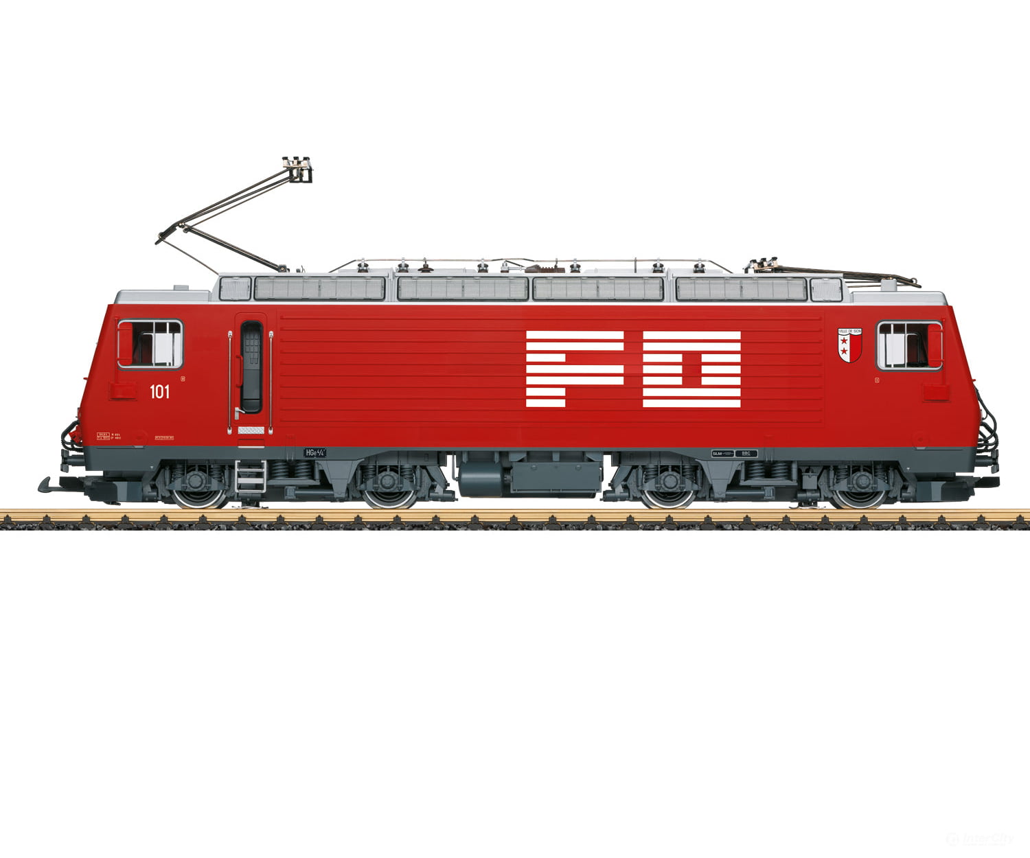 LGB 23103 G HGe 4/4 II Road Number 101 of the FO European Locomotives