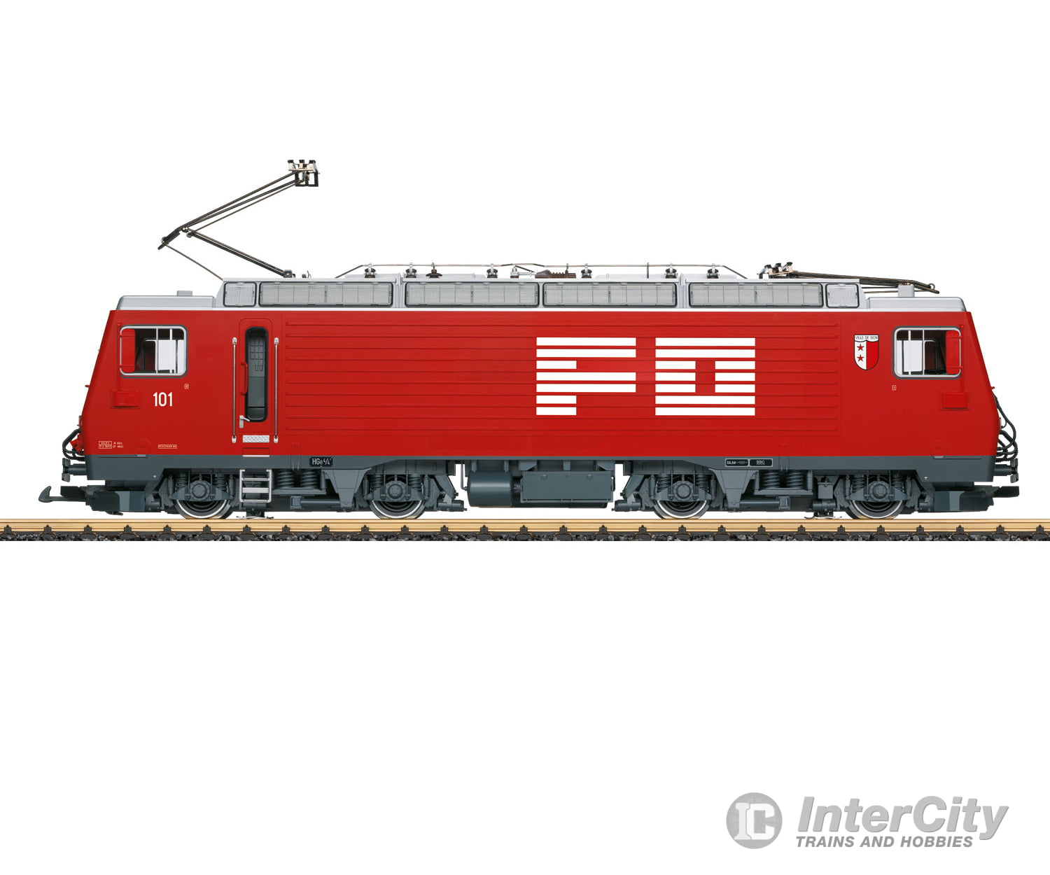 LGB 23103 G HGe 4/4 II Road Number 101 of the FO European Locomotives