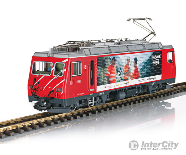 LGB 23105 G ’Mitarbeiterwerbung’ / ’Colleague Promotion’ Electric Locomotive Number 3 ’DOM’ (HGe 4/4 II) European