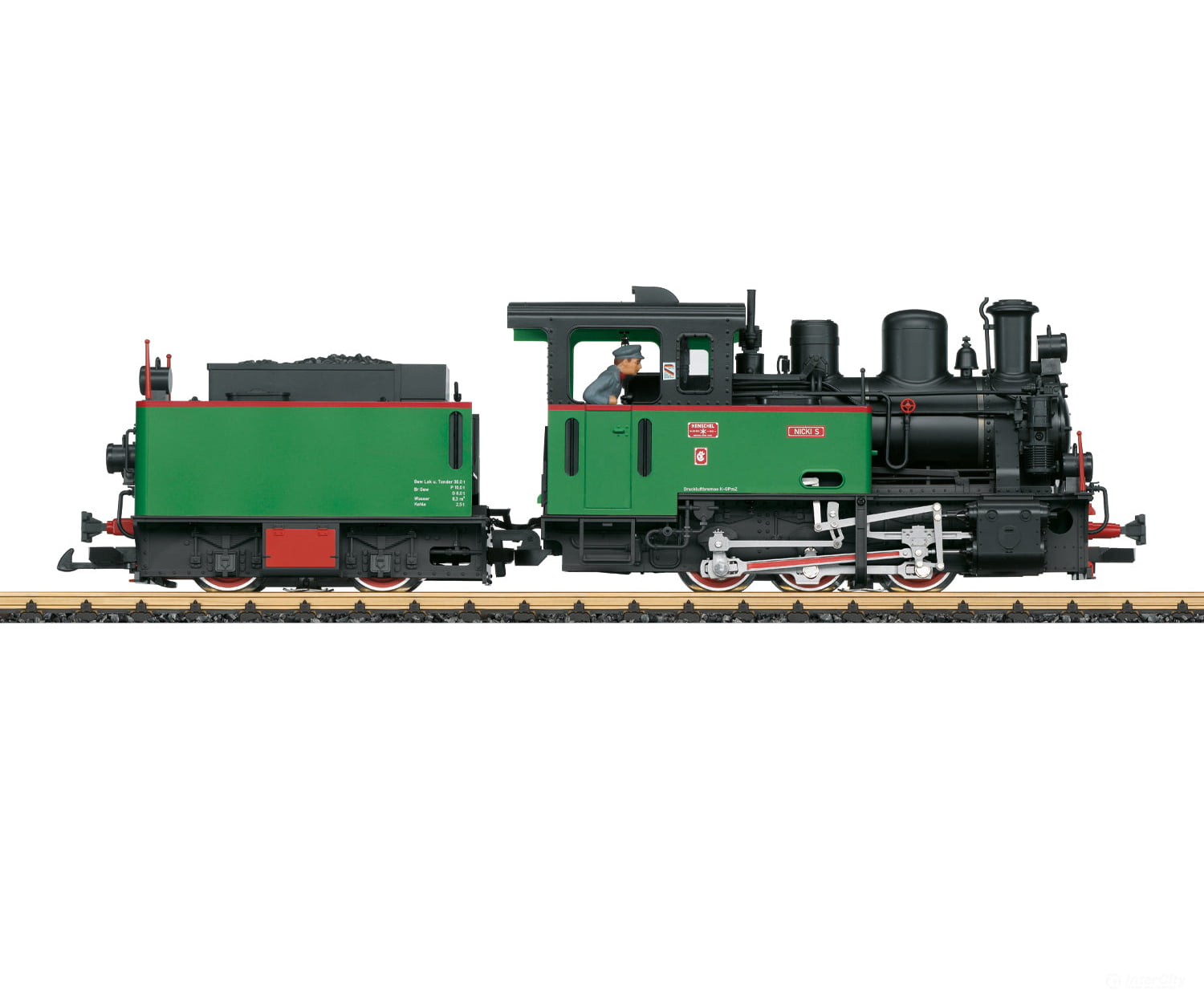 LGB 24268 G OBB SWEG Steam Locomotive Road Number 798.101 European Locomotives