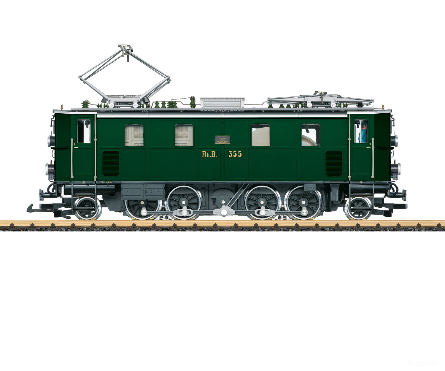 LGB 24602 G RhB Class Ge 4/6 Electric Locomotive European Locomotives