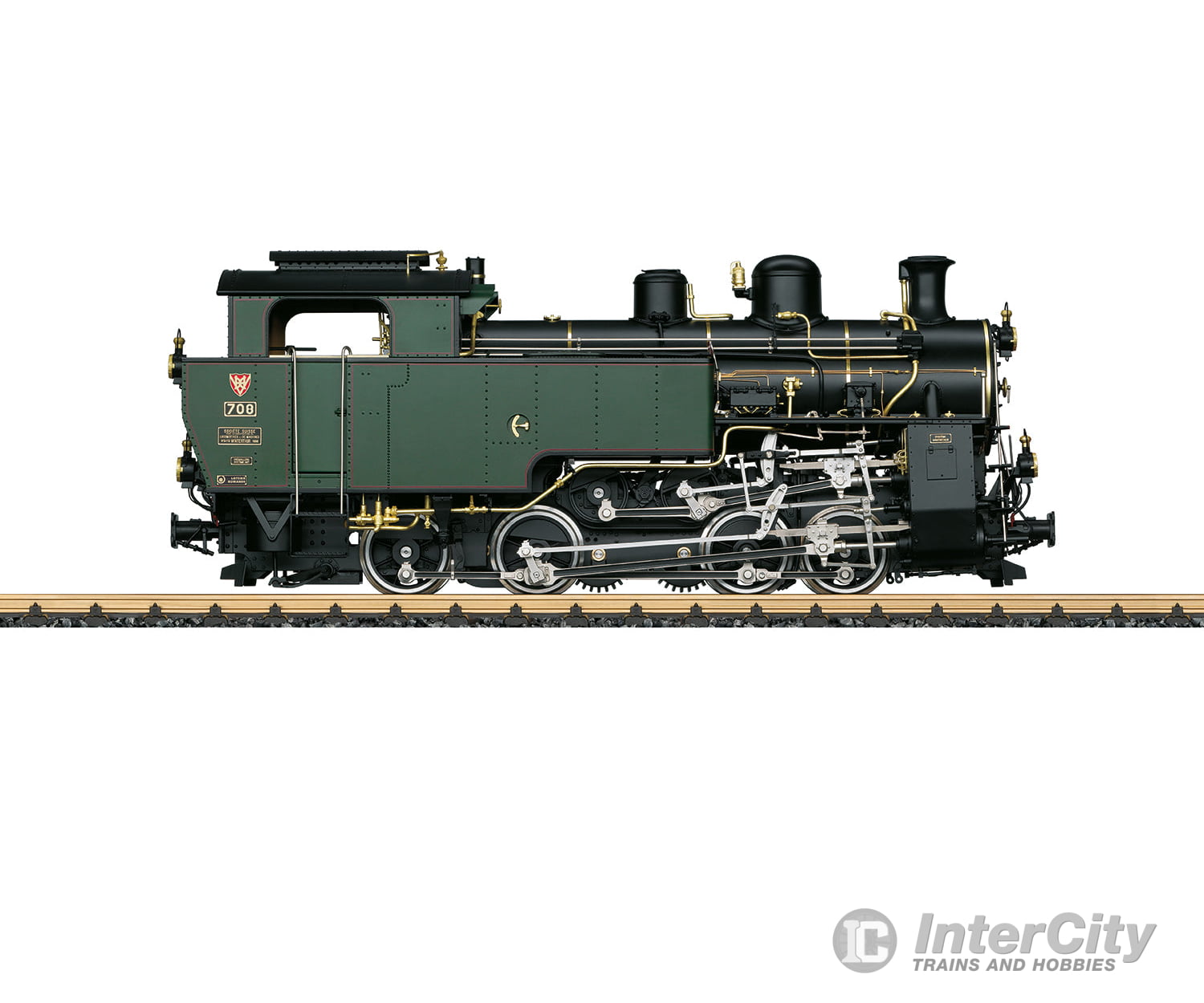 Lgb 26370 G Class Hg 4/4 Rack Railroad Steam Locomotive European Locomotives