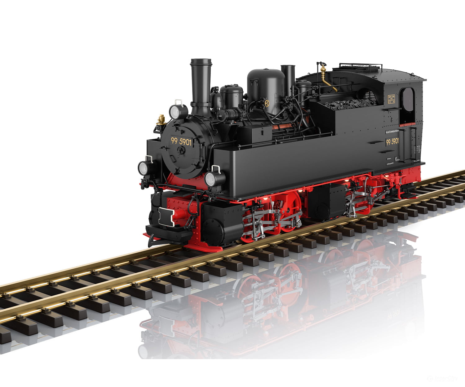 Lgb 26591 G Hsb Steam Locomotive Road Number 99 5901 European Locomotives