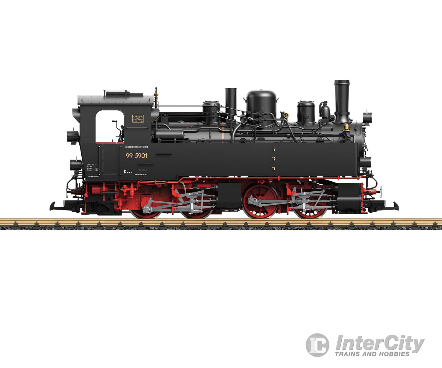 Lgb 26591 G Hsb Steam Locomotive Road Number 99 5901 European Locomotives