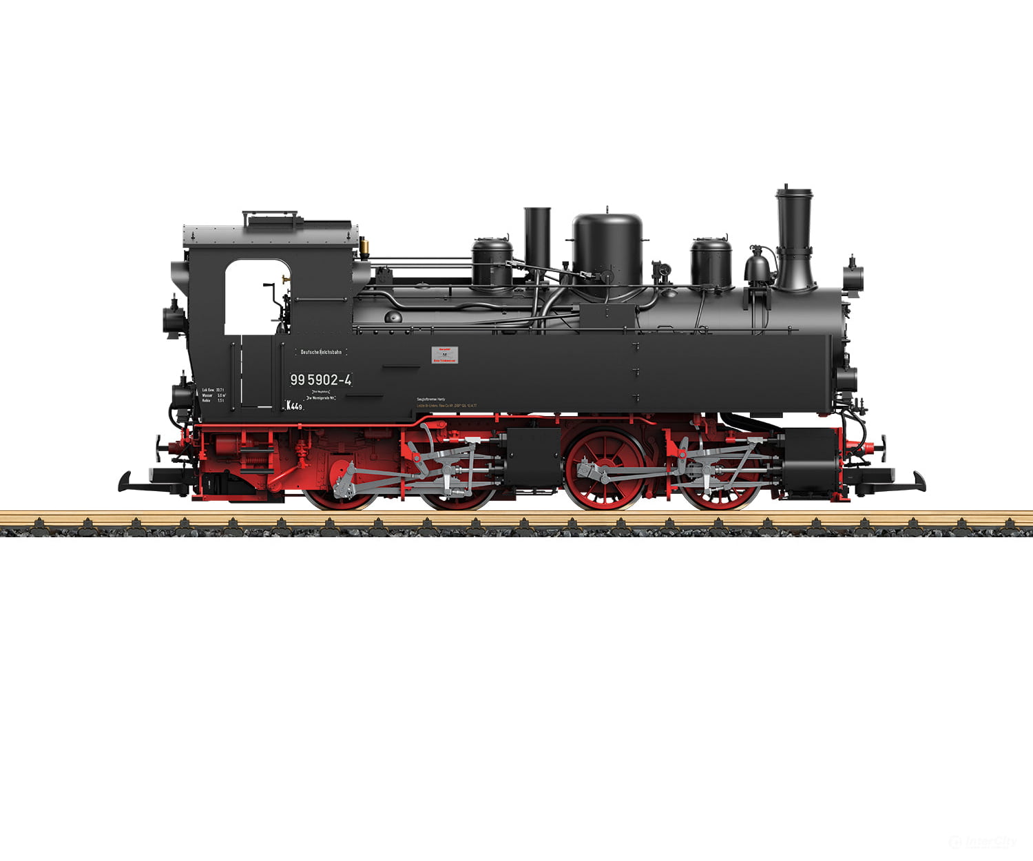 Lgb 26593 G Dr Steam Locomotive Road Number 99 5902 European Locomotives