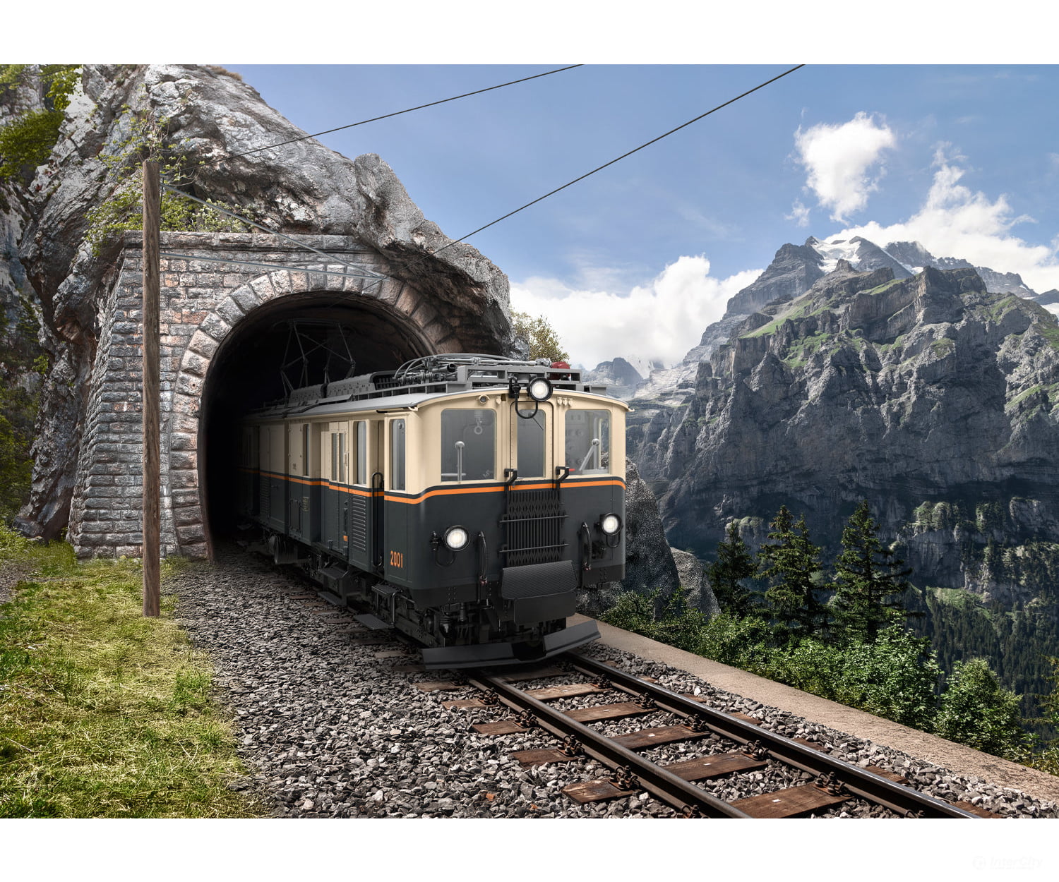 LGB 26662 G Class FZe 6/6 Powered Rail Car Era II European Locomotives