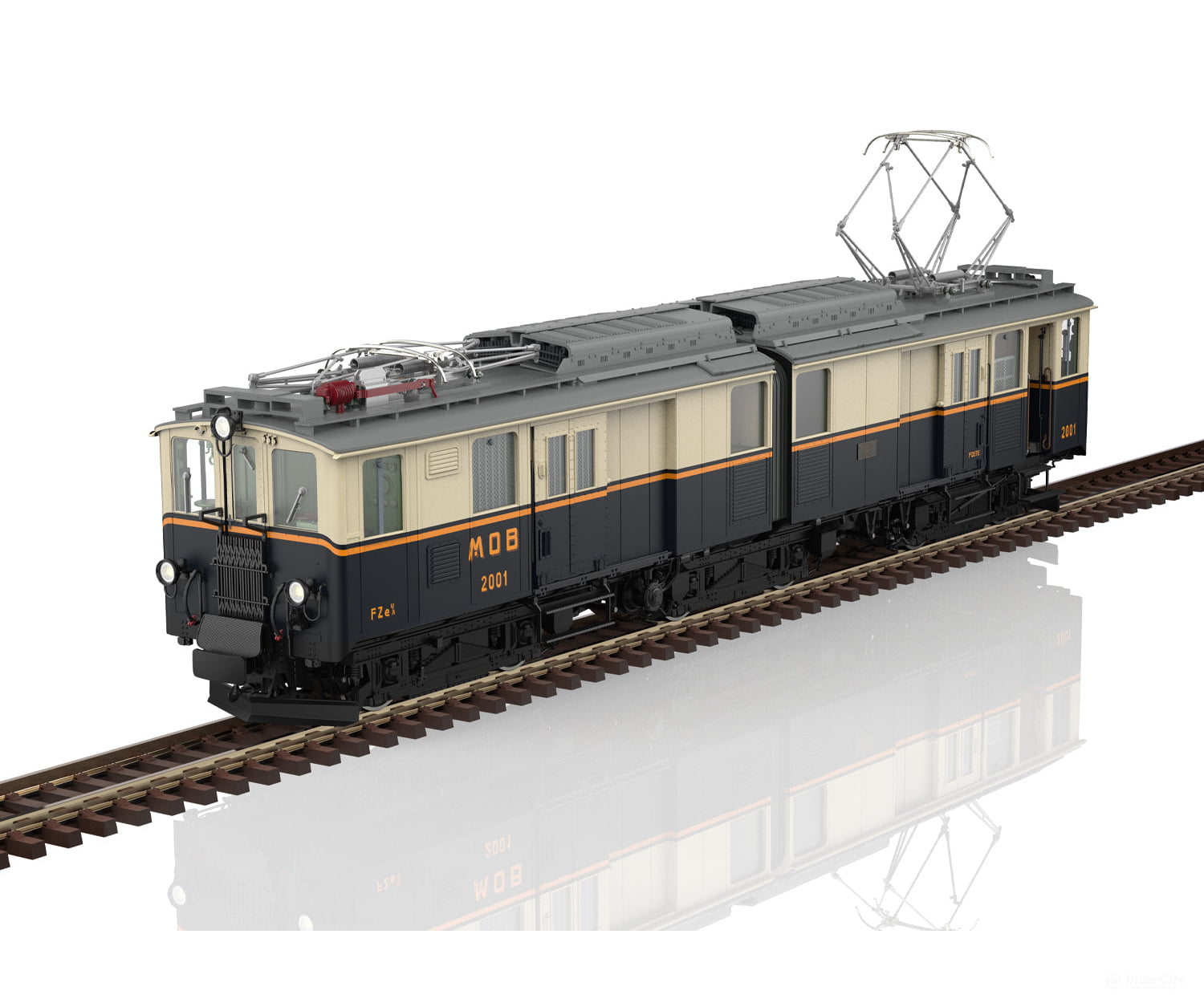 LGB 26662 G Class FZe 6/6 Powered Rail Car Era II European Locomotives