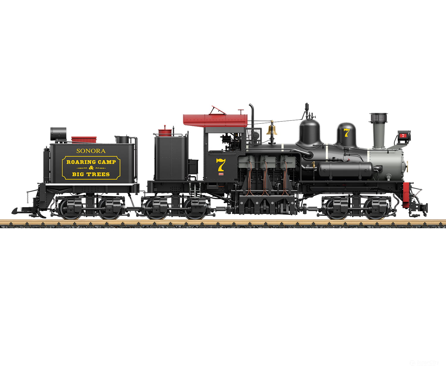 Lgb 26701 G Rc & Bt Rr Shay Steam Locomotive No. 7 European Locomotives
