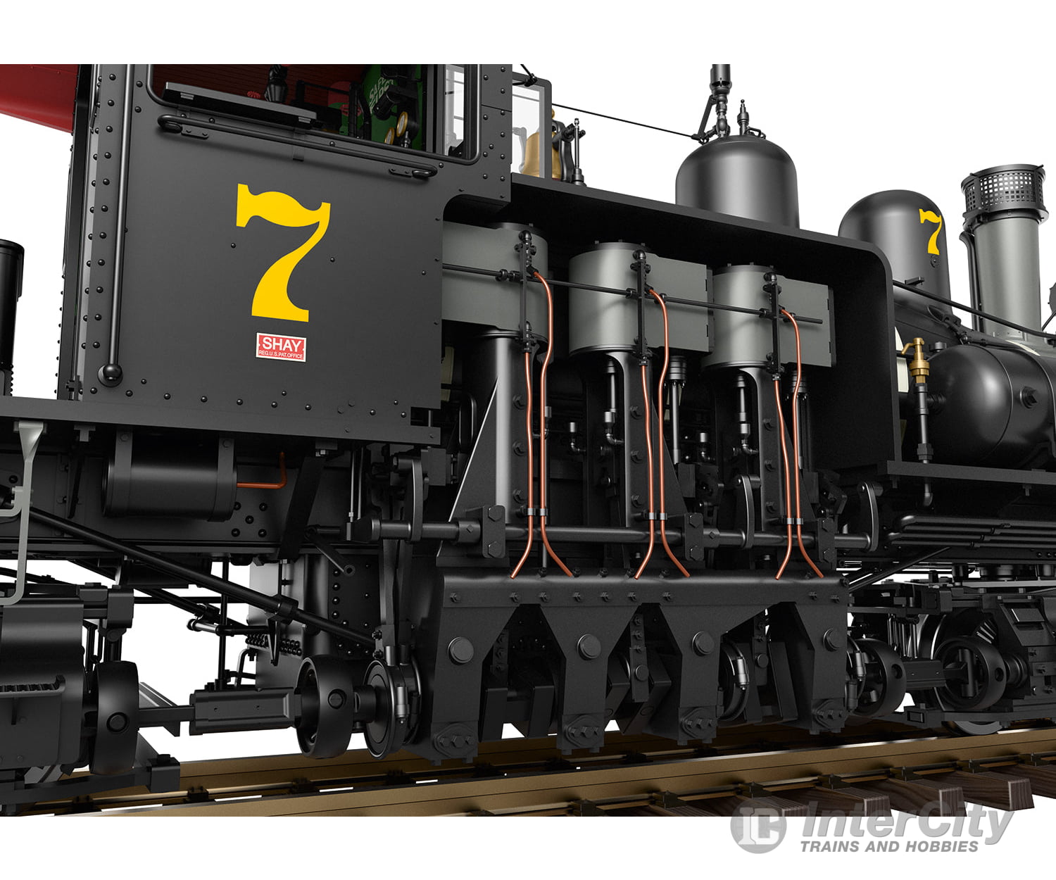 Lgb 26701 G Rc & Bt Rr Shay Steam Locomotive No. 7 European Locomotives