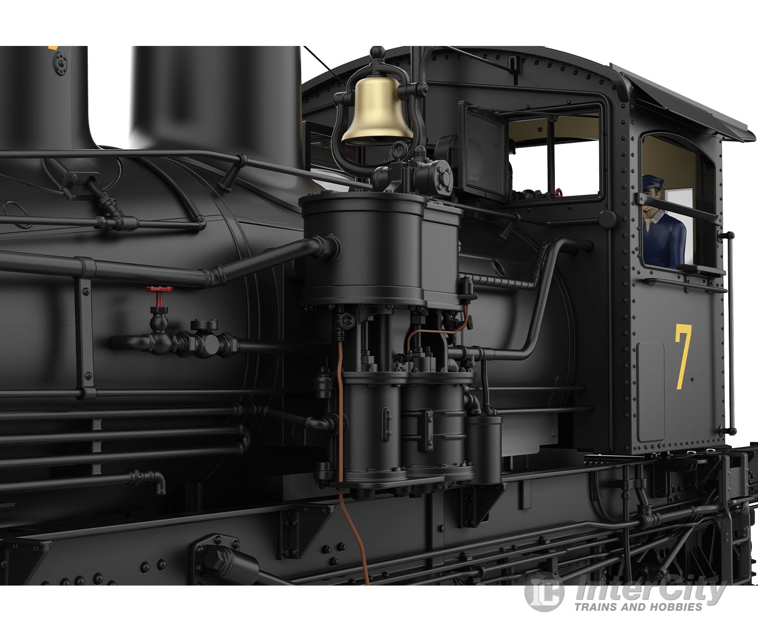 Lgb 26702 G Wslc Rr Shay Steam Locomotive No. 7 European Locomotives