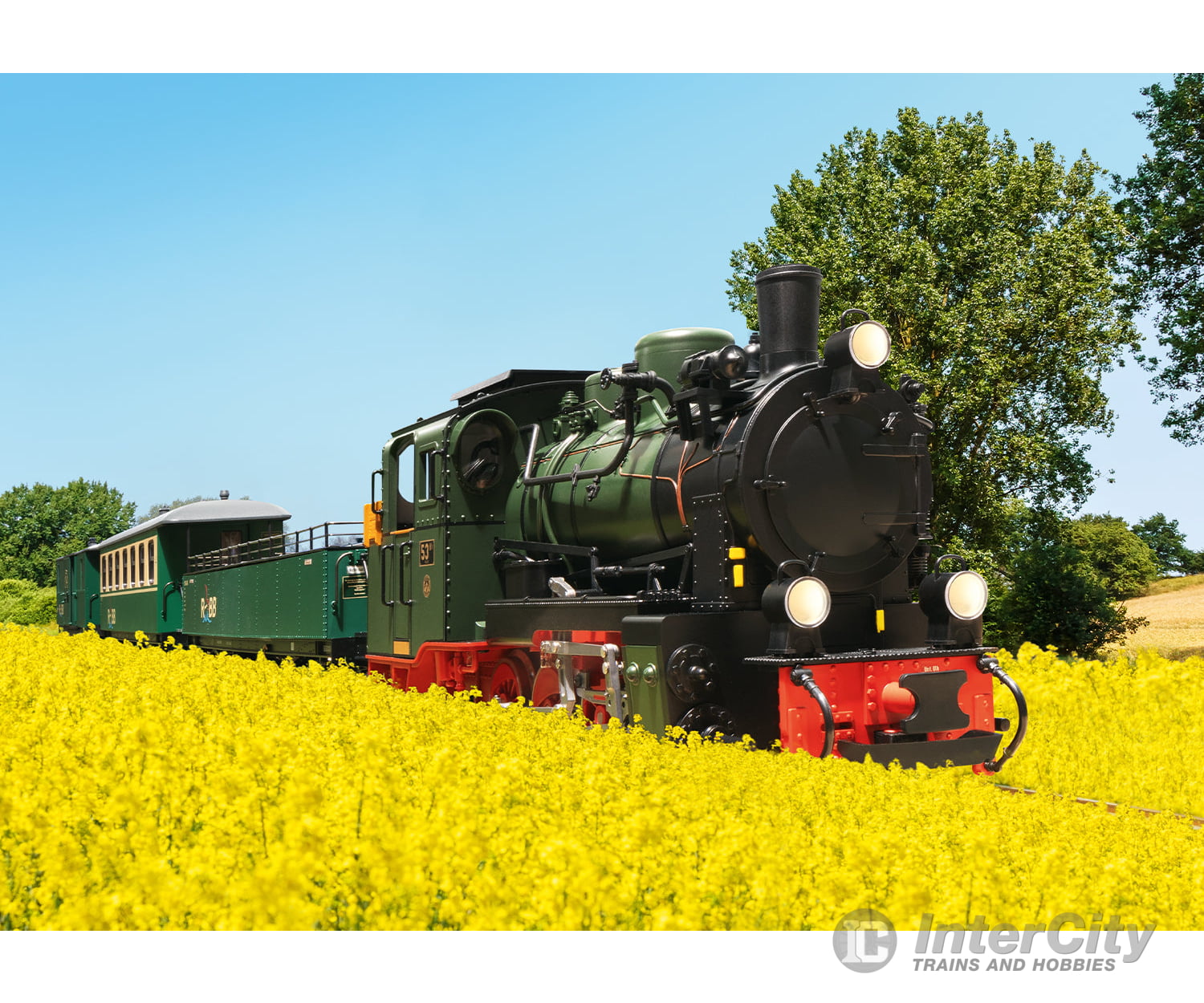 Lgb 28006 G Rügen Bäder Railroad Road Number 53 Mh Steam Locomotive European Locomotives