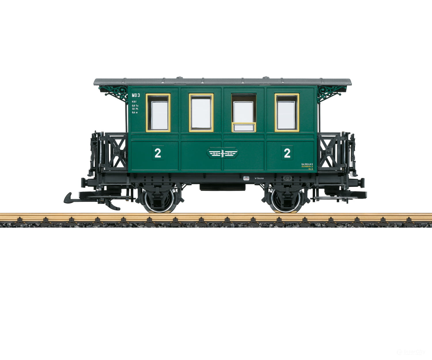 LGB 30142 G Jagsttal Railroad Type MD 3 Passenger Car European Passenger Cars