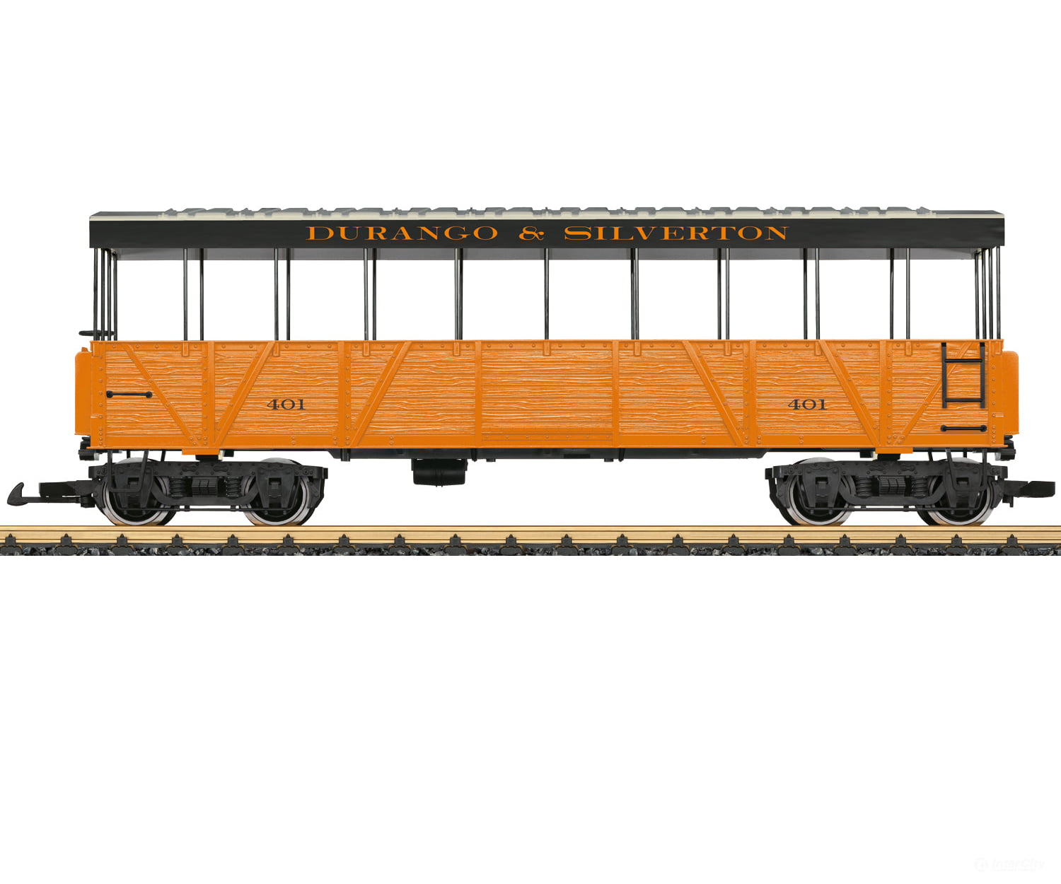 LGB 30262 G D&S Observation Car 401 - Passenger Cars
