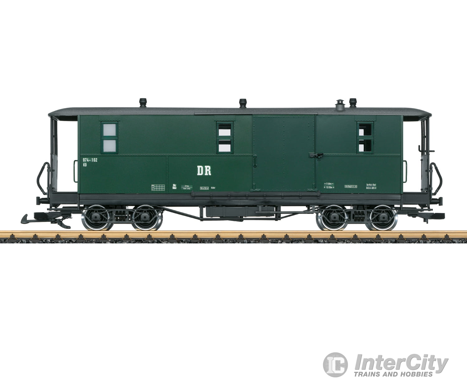 LGB 30326 G DR Type KD4 Baggage Car European Passenger Cars