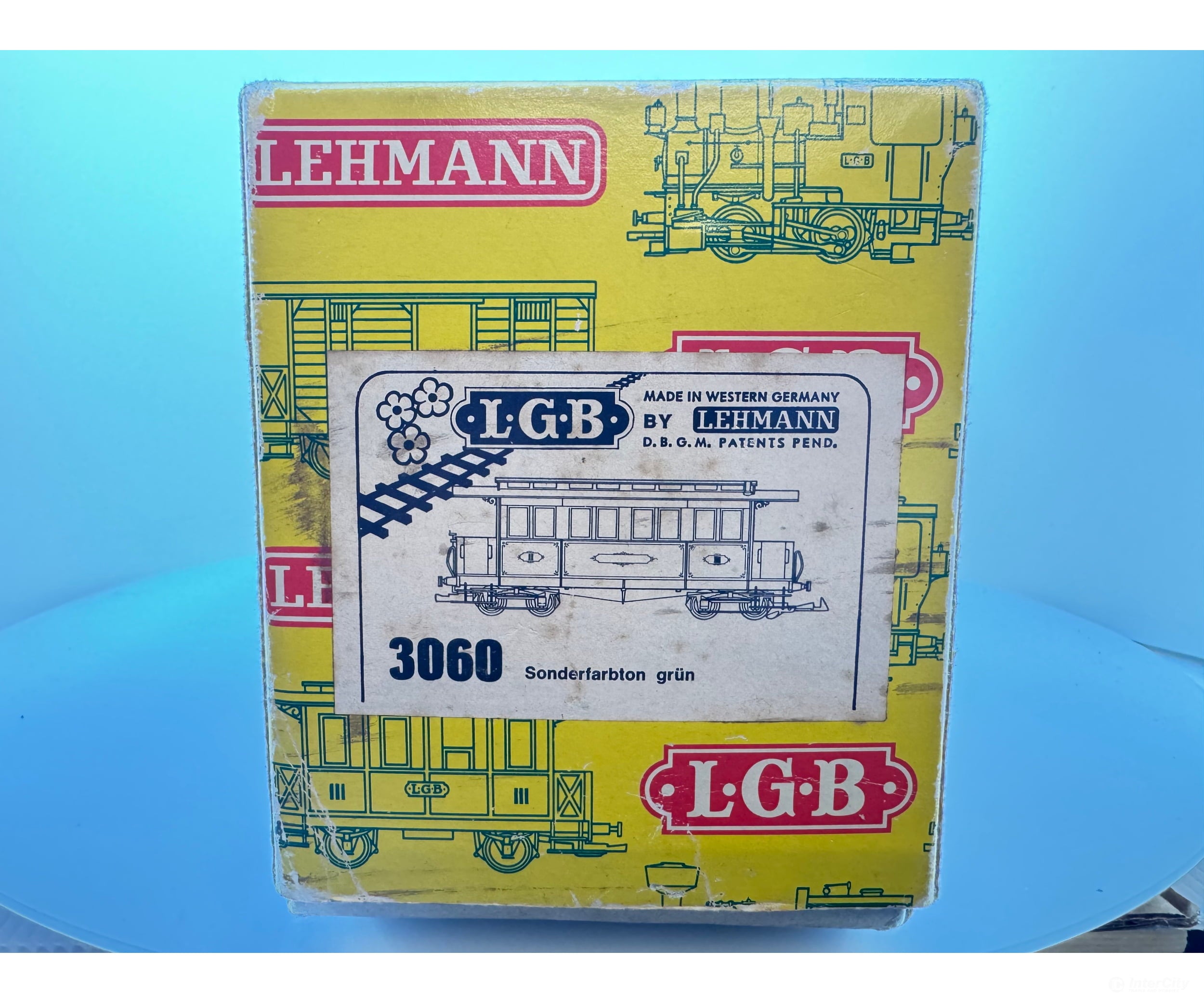 Lgb 3060 G Obb Barmer Mountain Railway Passenger Coach European Cars