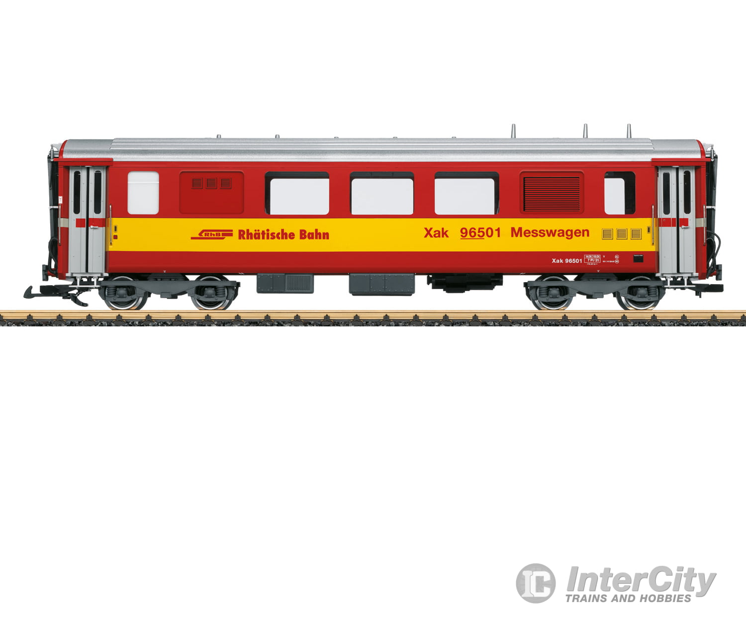 Lgb 30681 G Rhb Radio Test Car (1/2025 Club Model) European Freight Cars