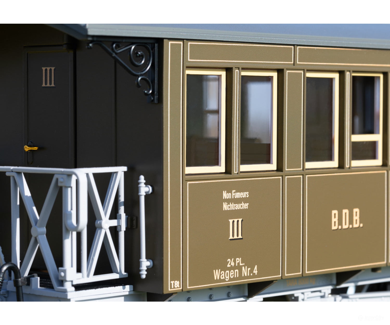 LGB 31332 BDB Passenger Car, Car Number C 31 - Default Title (IC-LGB-31332)