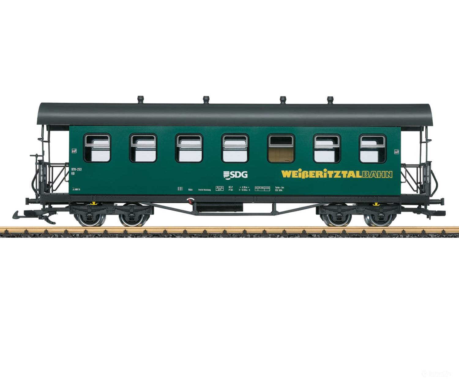 LGB 31390 G SDG Passenger Car KB 970-253 - European Passenger Cars
