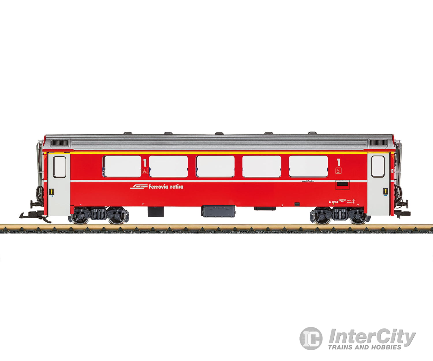 LGB 35513 RhB Mark IV Express Train Passenger Car, 1st Class - Default Title (IC-LGB-35513)